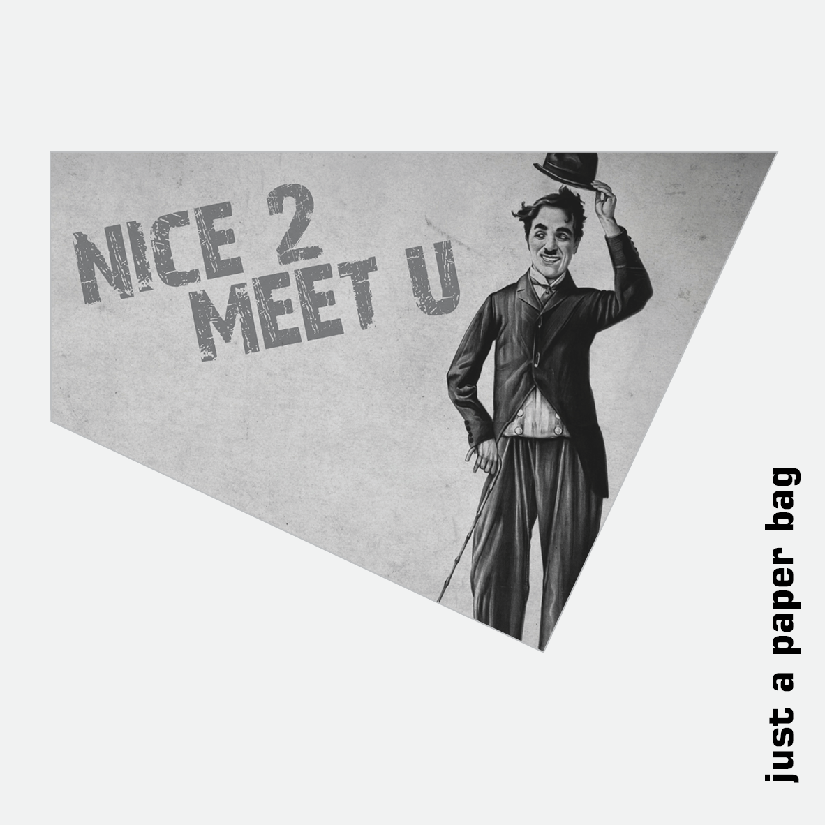 paper bag | nice 2 meet u