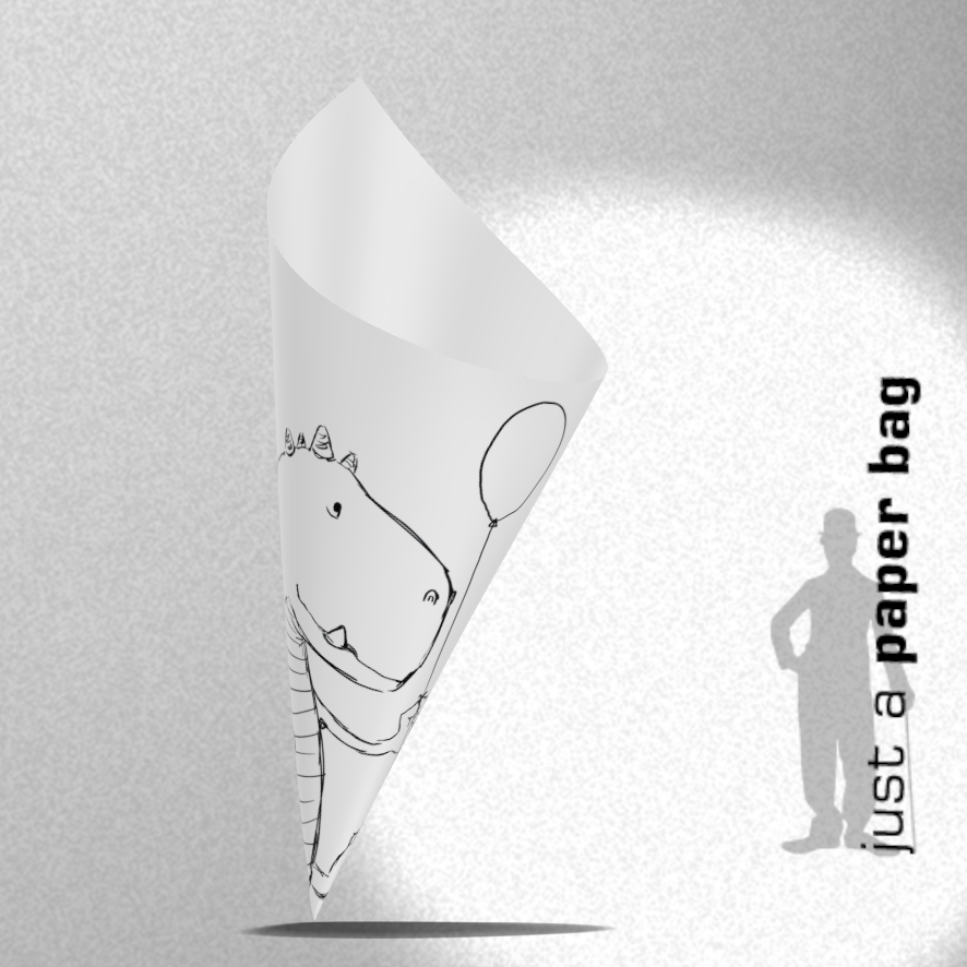 paper bag | little dragon
